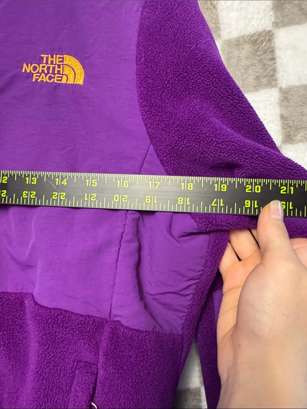The North Face warm purple